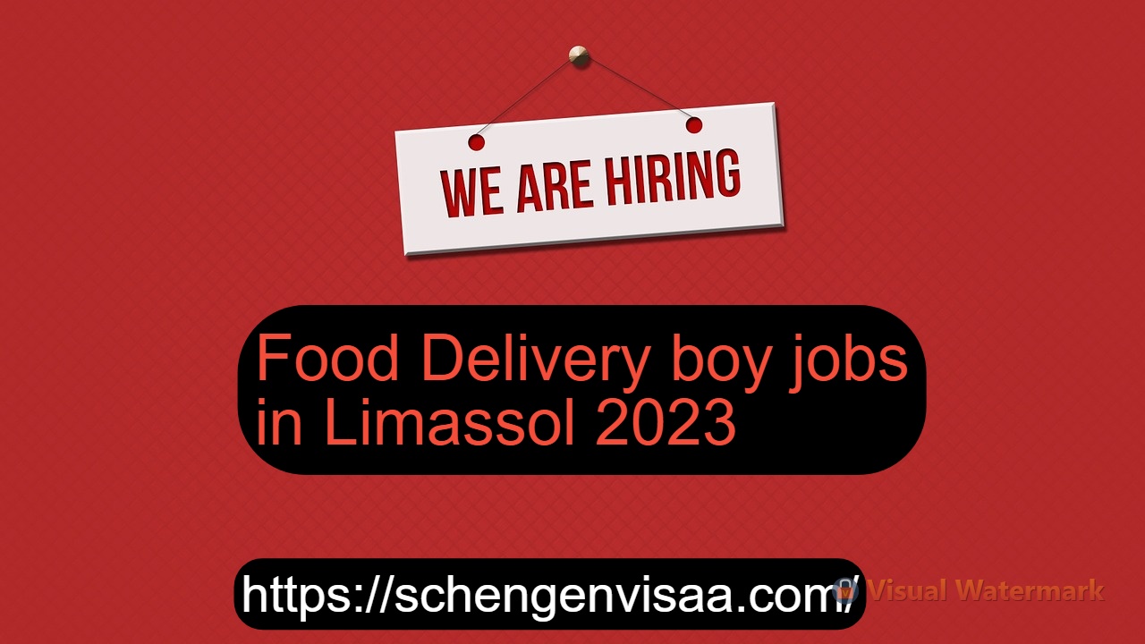 Food Delivery boy jobs in Limassol
