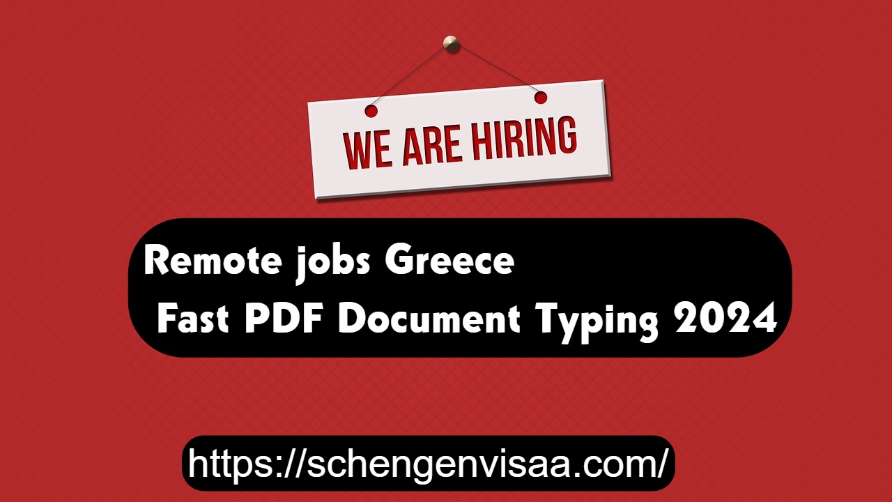 Remote jobs Greece Fast PDF Document Typing 2024